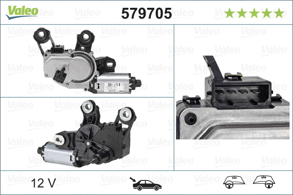 VALEO 579705 Motore tergicristallo